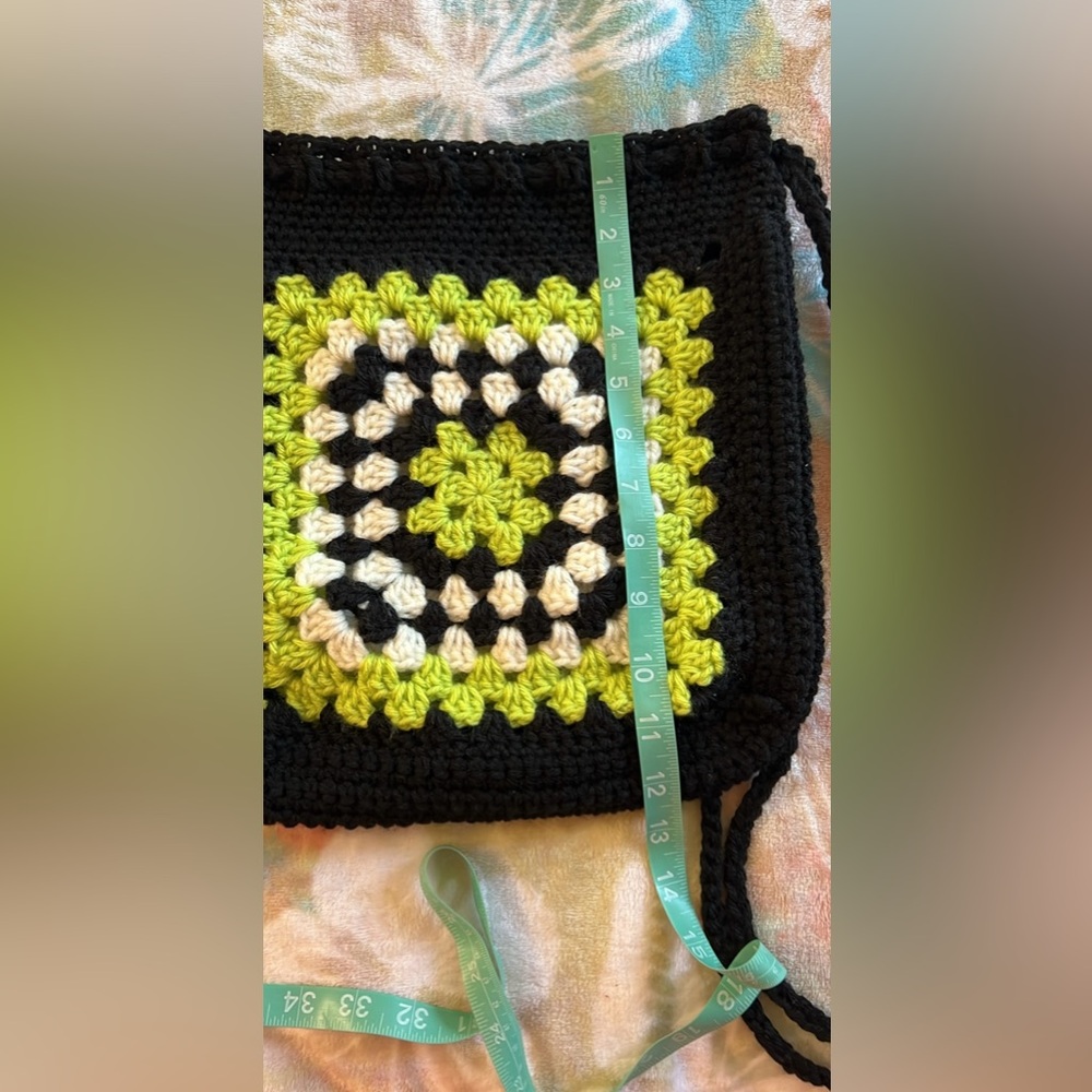 Crocheted Backpack - image 4